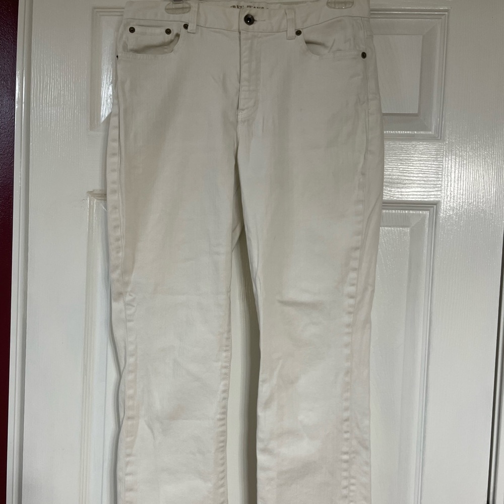 Ralph Lauren White Denim Jeans